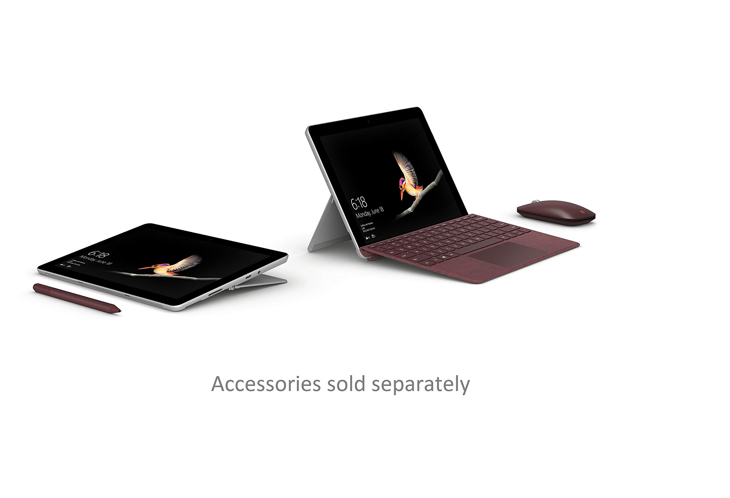 Microsoft Surface GO 10-Inch Tablet-PC - (Silver) (Intel Pentium